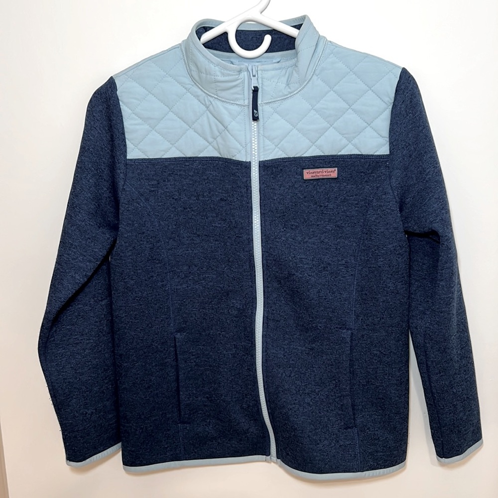 Vineyard Vines full zip fleece lined jacket